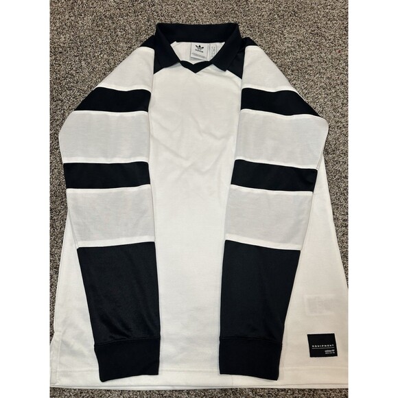 Adidas Equipment Long Sleeve Sweatshirt M White CE2223 A2B001 - Picture 5 of 10
